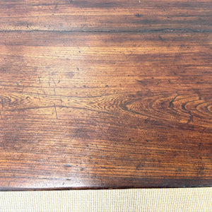 A Vintage Spanish Oak 7ft Dining Table