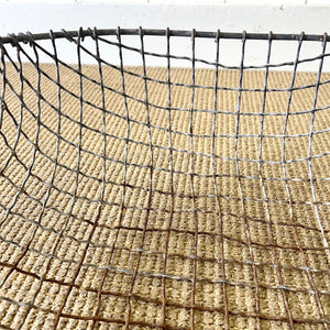 An Antique Wire Farmhouse Basket