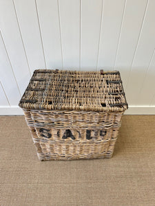 An Antique English Mill Basket c1890