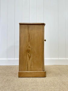 A Charming English Pine Nightstand c1890