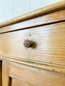 A Charming English Pine Nightstand c1890