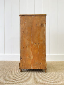 A Charming English Pine Nightstand c1890