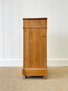 A Charming English Pine Nightstand c1890