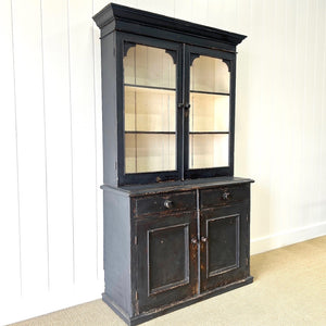 A 19th Century Ebonized English Bookcase