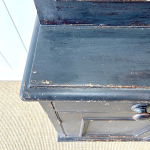 A 19th Century Ebonized English Bookcase