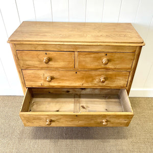 A 19th Century English Chest of Drawers/Dresser