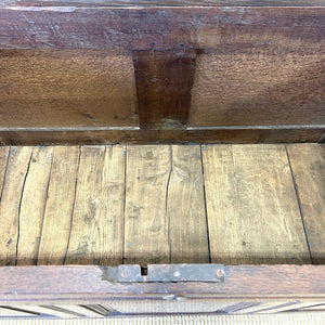 An English Oak Coffer or Coffee Table