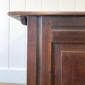 An English Oak Coffer or Coffee Table