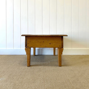 An Antique Country Pine Coffee Table