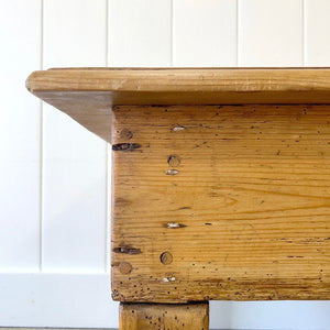 An Antique Country Pine Coffee Table