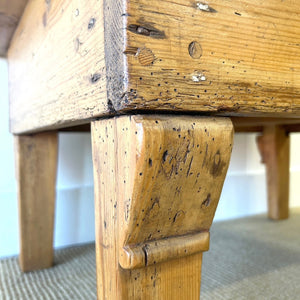 An Antique Country Pine Coffee Table