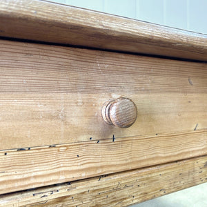 An Antique Country Pine Coffee Table