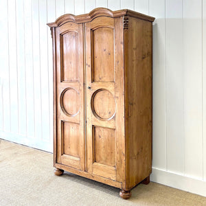 An Antique Pine 19th Century Cupboard