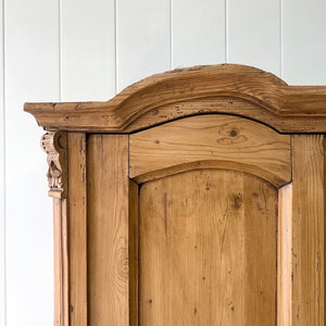 An Antique Pine 19th Century Cupboard