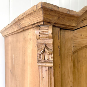 An Antique Pine 19th Century Cupboard