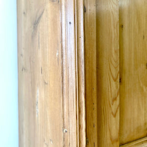 An Antique Pine 19th Century Cupboard