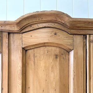 An Antique Pine 19th Century Cupboard