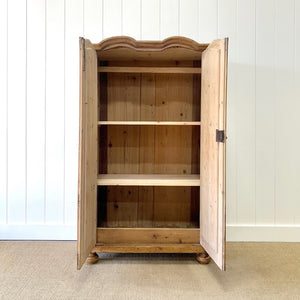 An Antique Pine 19th Century Cupboard