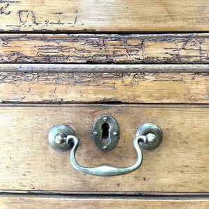 An English Georgian Linen Press Cupboard