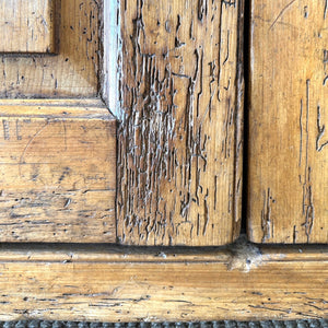 An English Georgian Linen Press Cupboard