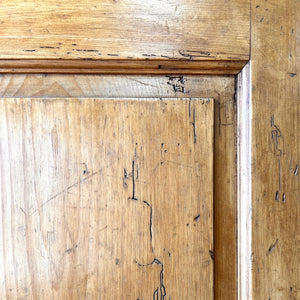 An English Georgian Linen Press Cupboard