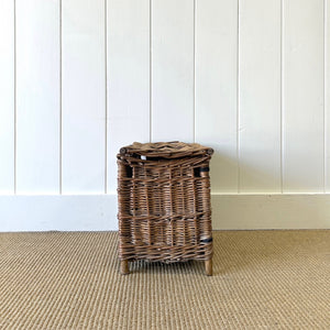 An Antique Kreel Basket