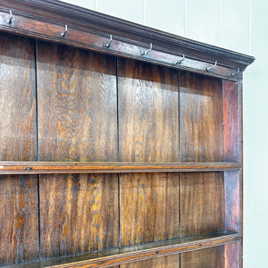 An Antique Oak 18th Century Kitchen Dresser