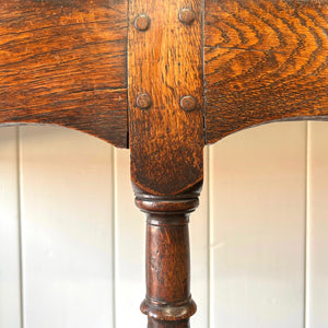 An Antique Oak 18th Century Kitchen Dresser