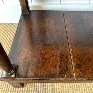 An Antique Oak 18th Century Kitchen Dresser