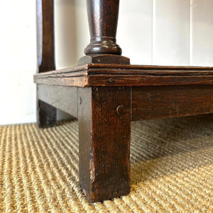 An Antique Oak 18th Century Kitchen Dresser