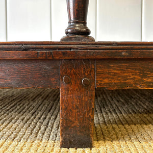 An Antique Oak 18th Century Kitchen Dresser