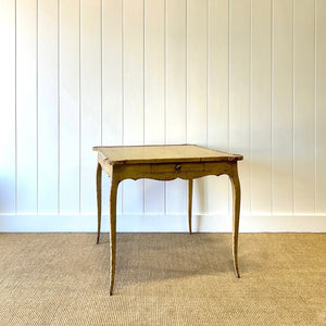 An Antique French Game Table