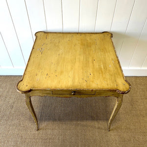 An Antique French Game Table