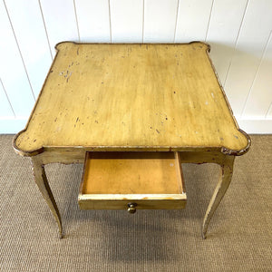 An Antique French Game Table