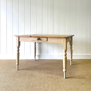 An English Country Pine 4ft Dining Table