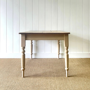 An English Country Pine 4ft Dining Table