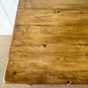 An English Country Pine 4ft Dining Table