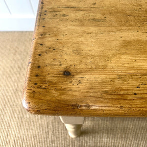 An English Country Pine 4ft Dining Table