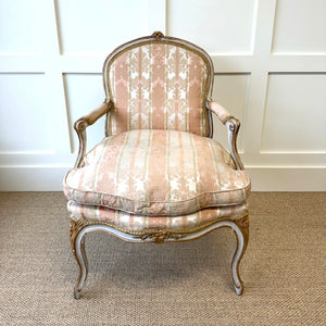 A Stunning French 18th Century Occasional Chair