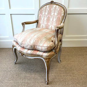 A Stunning French 18th Century Occasional Chair