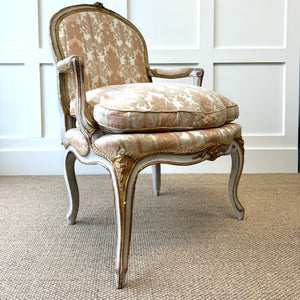 A Stunning French 18th Century Occasional Chair