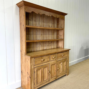 A Charming Pine Welsh Dresser or Cupboard