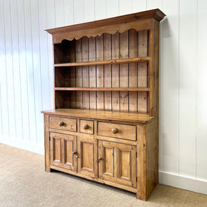 A Charming Pine Welsh Dresser or Cupboard