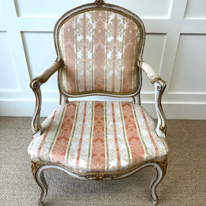 A Stunning French 18th Century Occasional Chair