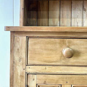 A Charming Pine Welsh Dresser or Cupboard