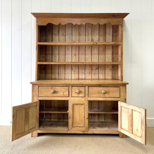 A Charming Pine Welsh Dresser or Cupboard