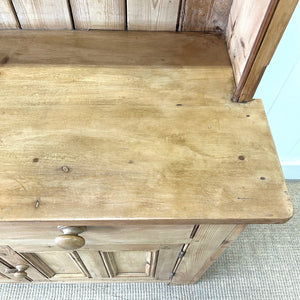 A Charming Pine Welsh Dresser or Cupboard