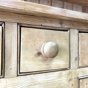 A Charming Pine Welsh Dresser or Cupboard