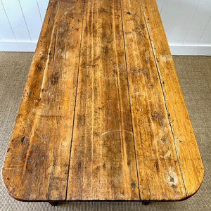 An Antique English Country 6ft Dining Table