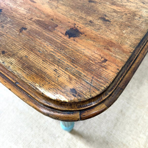 An English Country Pine Waxed 5.5ft Dining Farmhouse Table